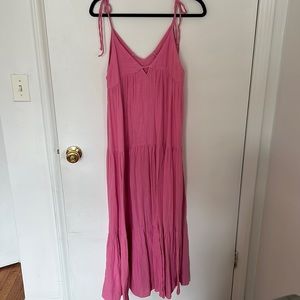 Zara Pink Maxi dress